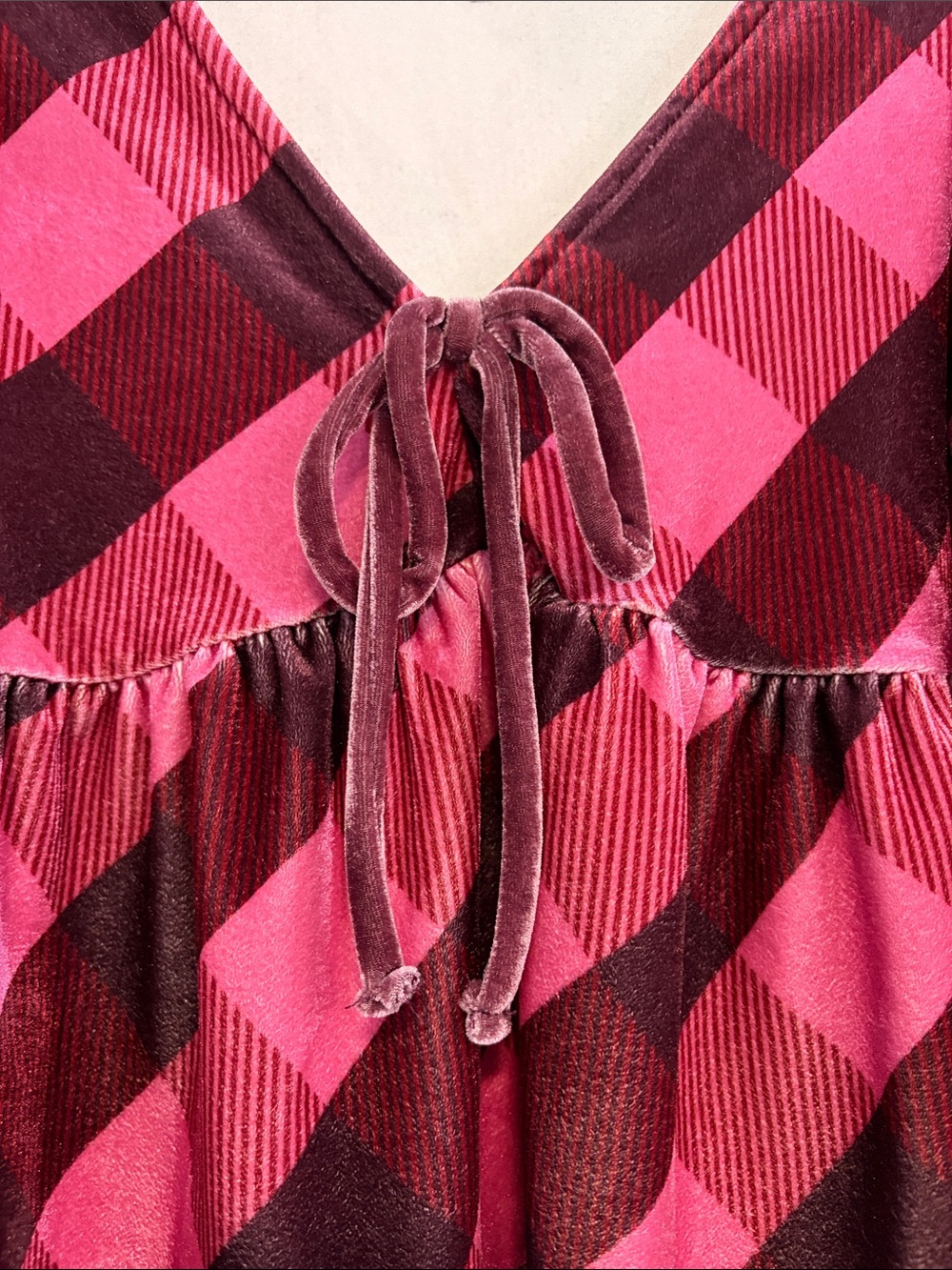 Maeve Velvet Babydoll Top Size XS NWOT - Picture 6 of 7